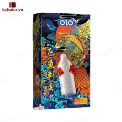 Bao cao su Olo râu đặc biệt, gân gai tăng kích thước có bi chính hãng