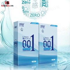 Bao cao su Olo Superior Xanh Siêu Trơn 001 hộp 10 siêu mỏng chính hãng
