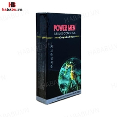 Bao cao su Powermen Cá Ngựa hộp 12 chiếc kéo dài thời gian chính hãng