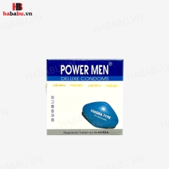 Bao cao su Powermen Viagra hộp 3 chiếc kéo dài thời gian chính hãng