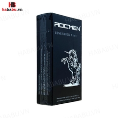 Bao cao su Rocmen Long Shock 4in1 hộp 12 chiếc kéo dài thời gian chính hãng