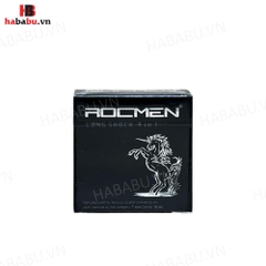 Bao cao su Rocmen Long Shock 4in1 hộp 3 chiếc kéo dài thời gian chính hãng