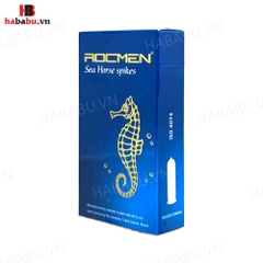 Bao cao su Rocmen Sea Horse Spikes hộp 10 chiếc tăng khoái cảm chính hãng