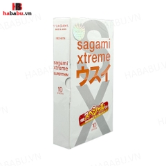 Bao cao su siêu mỏng Sagami Super Thin hộp 10 chiếc chính hãng