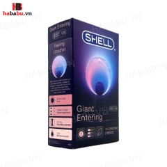 Bao cao su Shell Giant Entering 2 Bi hộp 10 chiếc tăng khoái cảm chính hãng