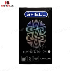 Bao cao su Shell Invisible hộp 10 chiếc kéo dài thời gian chính hãng