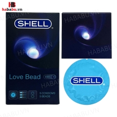Bao cao su Shell Love Bead 5 Bi hộp 5 chiếc kéo dài thời gian chính hãng