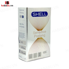Bao cao su Shell Sensitive Prolong hộp 10 chiếc kéo dài thời gian chính hãng