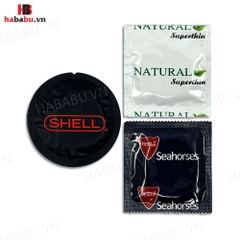 Bao cao su Shell Triple Mix hộp 12 chiếc kéo dài thời gian chính hãng