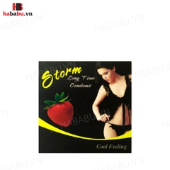 Bao cao su Storm Long Time hộp 1 chiếc kéo dài thời gian chính hãng