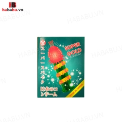 Bao cao su tăng khoái cảm Super Gold hộp 2 chiếc chính hãng