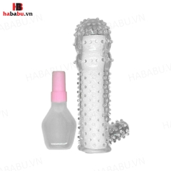 Bao cao su đôn dên Crystal Condom Gai Nhánh tăng kích thước chính hãng
