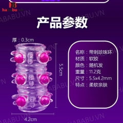 Bao cao su Đôn Khúc Silicone có bi tăng kích thước chính hãng