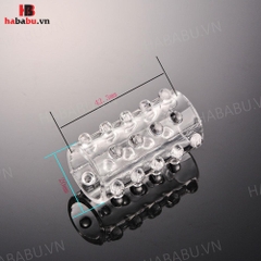 Bao cao su Đôn Khúc Silicone hộp 6 cái tăng kích thước chính hãng
