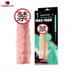 Bao cao su đôn dên Max-Man YY909 tăng kích thước chính hãng