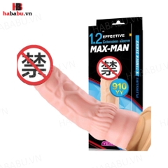 Bao cao su đôn dên Max-Man YY910 tăng kích thước chính hãng