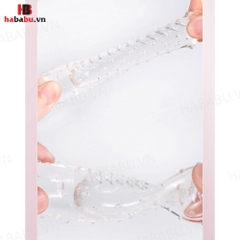 Bao cao su đôn ngón tay Elasun hồng 1 chiếc chính hãng