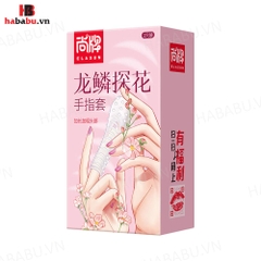 Bao cao su đôn ngón tay Elasun hồng 1 chiếc chính hãng