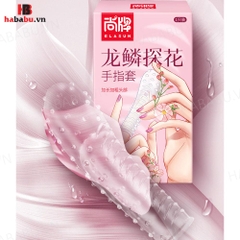 Bao cao su đôn ngón tay Elasun hồng 1 chiếc chính hãng