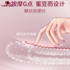 Bao cao su đôn ngón tay Elasun hồng 1 chiếc chính hãng