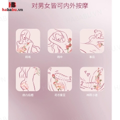 Bao cao su đôn ngón tay Elasun hồng 1 chiếc chính hãng