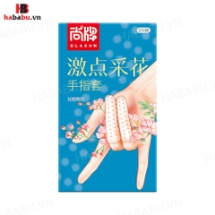Bao cao su đôn ngón tay Elasun xanh 2 chiếc chính hãng