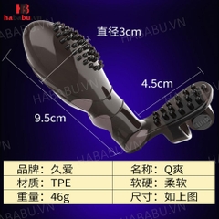 Bao cao su đôn dên ngón tay JIUAI Q rung chính hãng