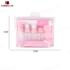 Bộ chiết mỹ phẩm du lịch Shulifang 7 món chính hãng