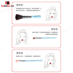 Bộ cọ trang điểm cá nhân LMLTOP Makeup Brush 5 món chính hãng