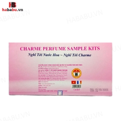 Bộ test nước hoa Charme 30 mùi chính hãng