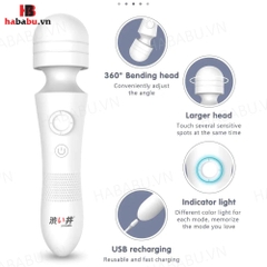 Chày rung Drywell Magic Wand massage chính hãng