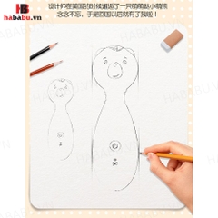 Chày rung Lilo Gấu massage chính hãng