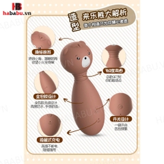 Chày rung Lilo Gấu massage chính hãng