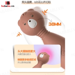 Chày rung Lilo Gấu massage chính hãng