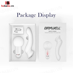 Chày rung hai đầu Drywell Queen’s Scepter massage chính hãng