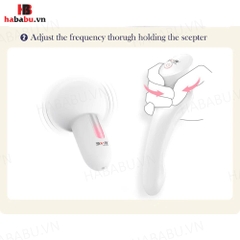 Chày rung hai đầu Drywell Queen’s Scepter massage chính hãng