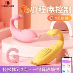 Chíp rung MizzZee Cá Voi remote massage chính hãng