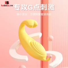 Chíp rung MizzZee Cá Voi remote massage chính hãng