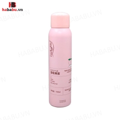 Dầu gội khô Luckyfine Washing Free Hair Spray Hồng 150ml chính hãng