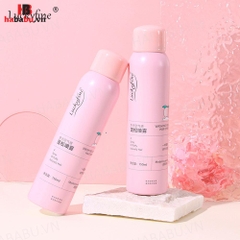 Dầu gội khô Luckyfine Washing Free Hair Spray Hồng 150ml chính hãng