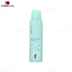 Dầu gội khô Luckyfine Washing Free Hair Spray Xanh 150ml chính hãng