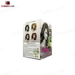 Dầu gội nhuộm thảo dược màu nâu Bolsa 30ml 10 gói chính hãng