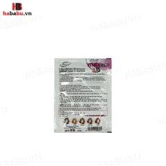 Dầu gội nhuộm thảo dược màu nâu Bolsa 30ml 10 gói chính hãng