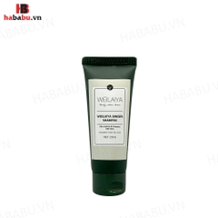 Bộ gội xả Gừng Trắng Weilaiya Ginger 20ml + 20ml chính hãng