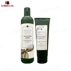 Bộ gội xả Gừng Trắng Weilaiya Ginger 400ml + 250ml chính hãng