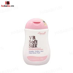 Dung dịch vệ sinh phụ nữ Hanayuki VB Soft Silk hồng 150gr chính hãng