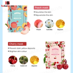 Mặt na dưỡng da trái cây Mooyam set 10 miếng chính hãng