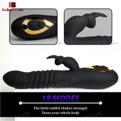 Dương vật giả Boqi Rabbit BQ587 đa năng chính hãng