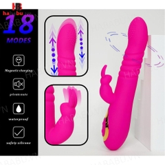 Dương vật giả Boqi Rabbit BQ587 đa năng chính hãng
