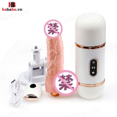 Dương vật giả hít tường Dibe Cyclone Fire remote đa năng chính hãng